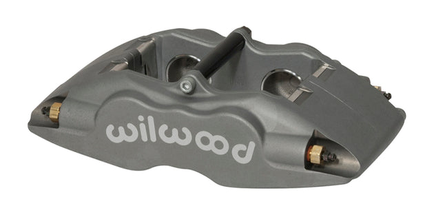 Wilwood Forged Superlite brake caliper with 1.38-inch pistons and 1.10-inch disc for high-performance automotive braking system