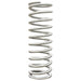 QA1 2-1/2 inch ID high travel coilover spring, 14-inch length, silver powder-coated, rated 250 lbs/in for suspension use