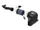 aFe Momentum GT Pro 5R cold air intake system installed in a 2019-2021 GM truck with a 4.3L V6 engine, showing the intake components.