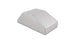 Vibrant 12844 aluminum I/C end tank for forced induction, 6in wide, 12in long, 4in tall, designed for horizontal I/C core.
