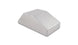 Vibrant 12844 aluminum I/C end tank for forced induction, 6in wide, 12in long, 4in tall, designed for horizontal I/C core.