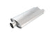 Borla 3-inch inlet dual 2.25-inch outlet oval ProXS muffler with dual outlets and polished metal finish.