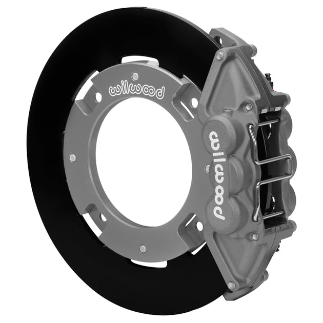 Wilwood 17-21 Can-Am X3RS 6-piston rear performance brake kit with 11.25-inch anodized drilled rotors, suitable for off-road racing.