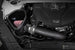 K&N Engineering cold air intake system for Cadillac CT5 6.2L V8 engine, showing the high-performance air filter and intake tubing.