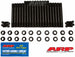 ARP Ford 6.0L main stud and bolt kit with multiple steel studs and nuts for engine assembly, shown in the image.