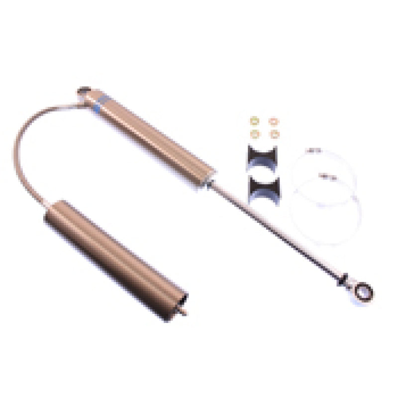 Bilstein Motorsport RSVR 10-inch body, 12-inch rod monotube shock absorber with 46mm diameter, for high-performance vehicles.