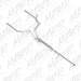 MBRP 14 Chevy/GMC Silverado/Sierra 4.3L V6/5.3L V8 dual split rear alum catback exhaust system.