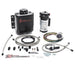 Snow Performance Stage 2 Boost Cooler water methanol injection kit with SS braided line and 4AN fittings for enhanced engine performance.