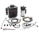 Snow Performance Stage 2 Boost Cooler water methanol injection kit with SS braided line and 4AN fittings for enhanced engine performance.