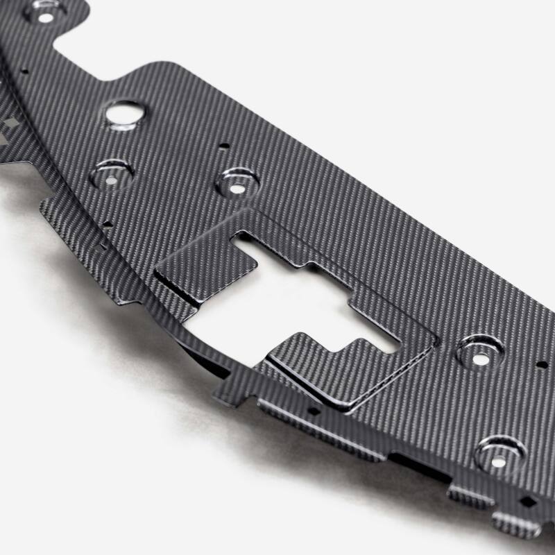 Anderson Composites Chevelle Camaro carbon fiber radiator cover for engine bay enhancement.