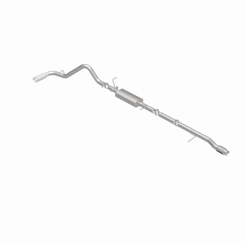 Magnaflow catback exhaust system for 14 Chevy Silverado V8 5.3L CC/EC cab with single passenger side rear exit stainless steel