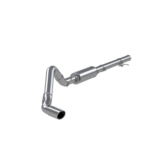 MBRP catback exhaust system for 2014 Chevy/GMC Silverado/Sierra 6.2L V8 SS, single side exit, T409 stainless steel, 3.5-inch diameter