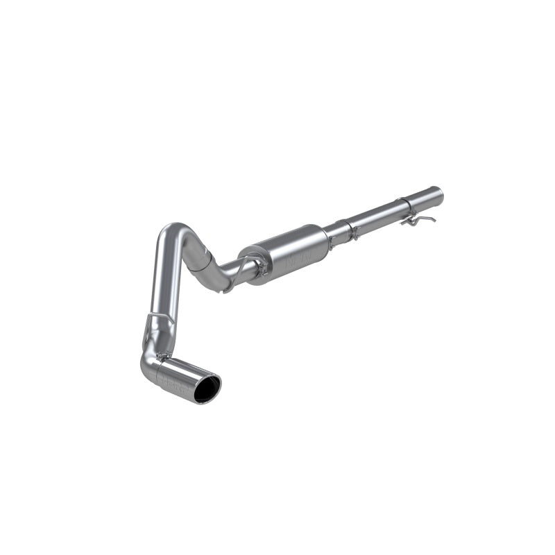 MBRP catback exhaust system for 2014 Chevy/GMC Silverado/Sierra 6.2L V8 SS, single side exit, T409 stainless steel, 3.5-inch diameter