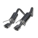 MBRP axle back exhaust for 2005-2008 Chevy Corvette with dual round dual-wall tips, featuring a sleek metal finish and custom fit.