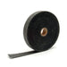 Black DEI Exhaust Wrap 1in x 50ft, high-temperature carbon fiber insulation for exhaust pipes with detailed close-up view.
