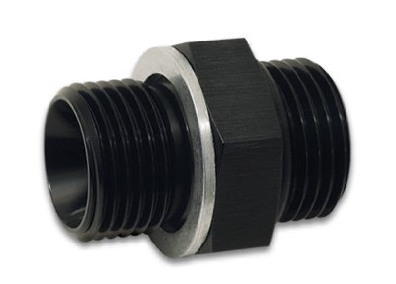Vibrant Male -8AN to Male 12MM x 1.5 straight adapter fitting with O-ring for fluid connections