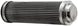 K&N 1.688-inch OD x 5.625-inch fuel and oil inline filter with 100-micron screen for automotive filtration.