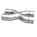 MagnaFlow Smooth Trans X 3/3 X 14 stainless steel X pipe for automotive exhaust systems.