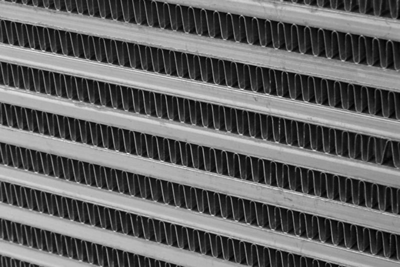 CSF High Performance Bar & Plate Intercooler core with 22-inch length, 12-inch height, and 3.5-inch width for automotive cooling.