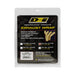 DEI Exhaust Wrap 2in x 15ft in tan color, heat-resistant automotive exhaust insulation wrap displayed on a vehicle exhaust system.
