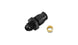 Vibrant 6AN male to 5/16 inch tube adapter fitting with brass olive insert, showing detailed metal and fitting components.