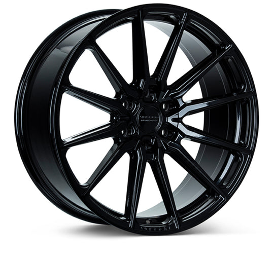 Vossen HF6-1 22-inch forged wheel with deep face in gloss black, 6x135 bolt pattern, ET20 offset, 87.1 bore