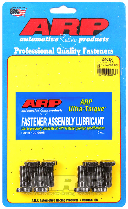 ARP Ford 4.6/5.4L Modular V8 flywheel bolt kit with M10x1.0 thread size, hardware kit for engine repairs