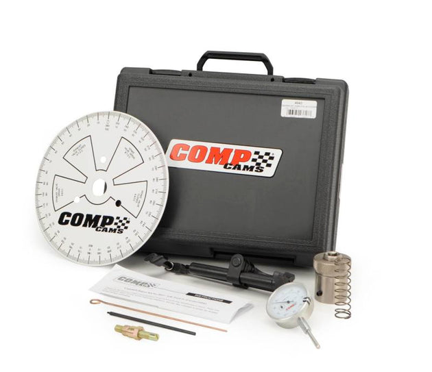 COMP Cams Ford 5.0L 4V Coyote degree kit with camshafts for precise engine timing and performance tuning.
