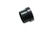 Vibrant aluminum -16AN tube sleeve fitting with vibrant orange color, designed for high-performance automotive or industrial fluid applications.