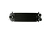 Black Turbosmart intercooler for Ford Ranger Raptor V6 Ecoboost, showcasing the sleek core and mounting brackets.