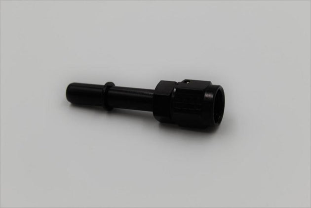 Fragola 6AN female to 3/8 inch male EFI adapter fitting, automotive engine fuel injection connector, durable metal construction