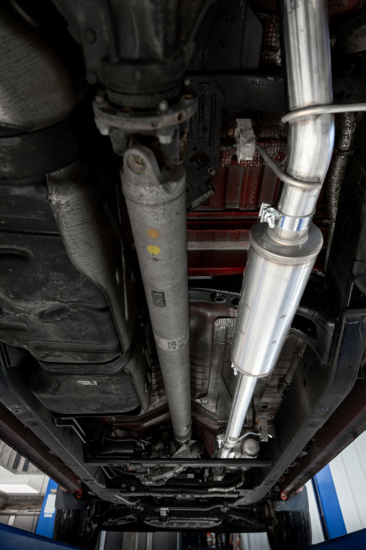 MBRP catback exhaust system for 2019-2024 Chevy Silverado/Sierra 1500 with 2.7L engine, T304 stainless steel, 3-inch pipe, single side exit