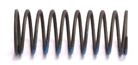 Turbosmart RacePort Blow Off Valve Spring for BOV, 18 In/Hg, automotive turbocharger accessories, close-up of spring component
