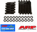 ARP SB Ford 289-302 head bolt kit with standard head studs and bolts, detailed view showing metal components for engine assembly.