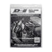 DEI Titanium 4-inch knit exhaust wrap sleeve, 24 inches long, designed for high-temperature exhaust system insulation.