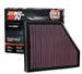 K&N Engineering 2016 Chevy Camaro SS 6.2L drop-in air filter showing the reusable, high-performance air filter for engine airflow.