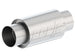 Borla XR-1 Sportsman Shorty racing muffler with 3.5-inch inlet/outlet, 8-inch length, round shape, black finish for high-performance vehicles.