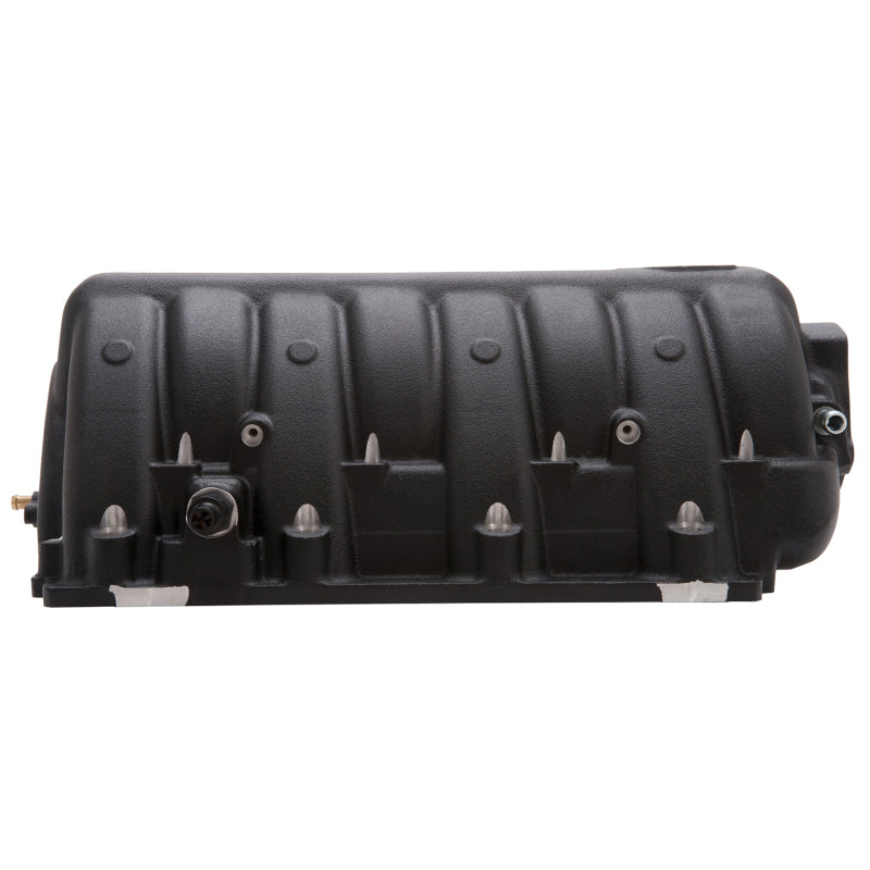 Edelbrock Victor EFI intake manifold for Chrysler Hemi V8 engines, featuring a sleek aluminum design for performance.