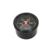 AEM 0-100 PSI liquid-filled mechanical pressure gauge with 1/8 NPT connection, displaying pressure readings on a dial.