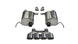 Polished CORSA Performance axle back exhaust for 2014-2019 Corvette C7 Coupe 6.2L V8 with dual rear exit design
