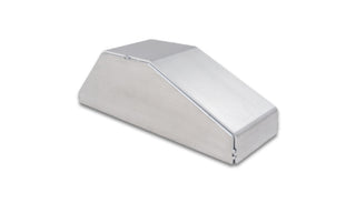 Vibrant I/C end tank for forced induction, 3.5x11x3.5 inch, made of 5052 aluminum, designed for horizontal I/C core.