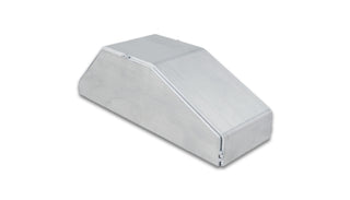 Vibrant 12831 aluminum I/C end tank, 3.25in wide, 9.25in long, 3in tall, for use with horizontal intercooler core, forced induction.