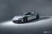 Vossen x Novitec NF11 22x12in forged gloss black Ferrari 12C rear wheel with 5x114.3 bolt pattern and ET52 offset