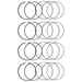 Manley Performance piston ring set with 87.5mm file fit rings, 1.2mm x 1.2mm x 2.8mm, for 7-11lb engines