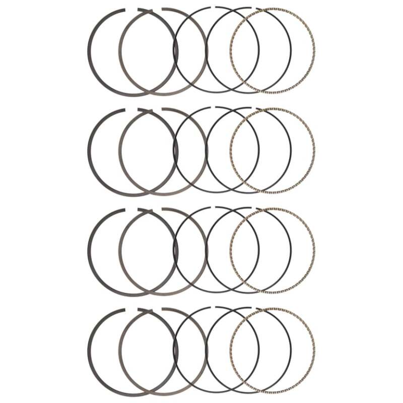 Manley Performance piston ring set with 87.5mm file fit rings, 1.2mm x 1.2mm x 2.8mm, for 7-11lb engines