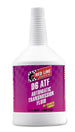 Red Line D6 ATF quart bottle of gear oil showing the label and packaging for transmission fluid.