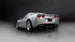 Polished CORSA Performance axle-back exhaust for Chevrolet Corvette C6 2005-2007 with 6.0L V8 engine, showing the sleek exhaust tips.