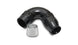 Vibrant -12AN 120 degree hose end fitting for PTFE lined hose, showing the fitting's angled design and durable metal construction.