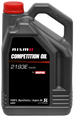 Motor oils product image showing Motul Nismo Competition Oil 2193E 5W40 5L container for high-performance engine lubrication.