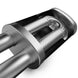 MagnaFlow Mag SS muffler with 14x5x8 inch size and 2.5 inch inlet/outlet, showing the stainless steel construction and inlet pipes.